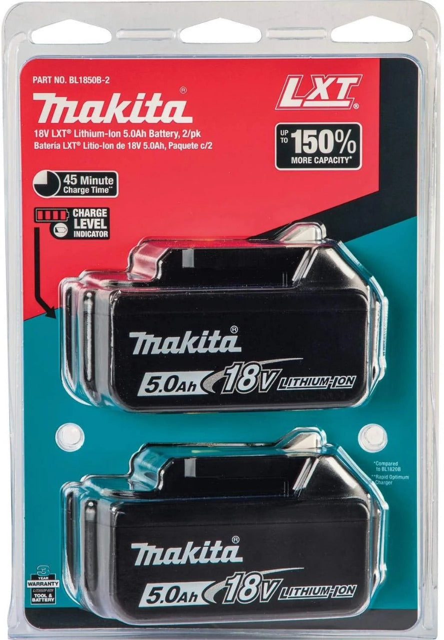 Makita DTM51Z 18V LXT Cordless Multi-Tool – Quick Blade Change + 2×5.0Ah Batteries