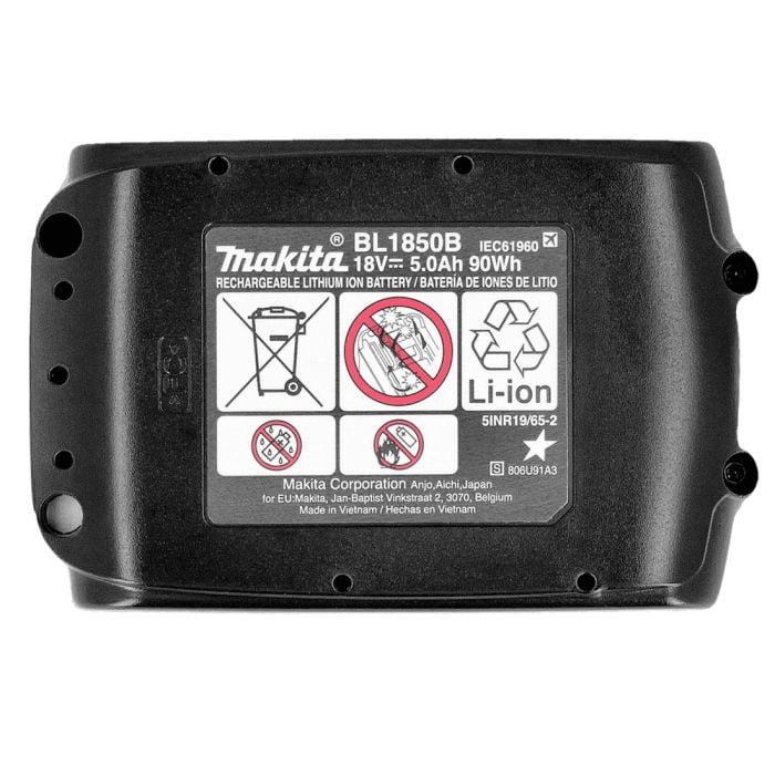 Makita 18V LXT 5.0Ah Li-Ion Battery – BL1850B